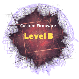 custom firmware level b
